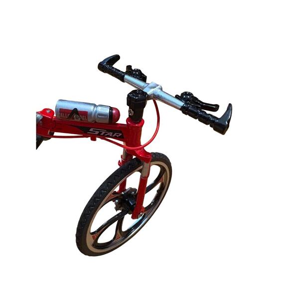 Diecast Mountain Riding Cruiser Bike Bicycle Toy Model - Picture 5 of 6